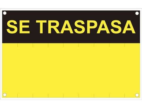 TRESPASSA-SE (PVC 0.4MM) 45X70CM