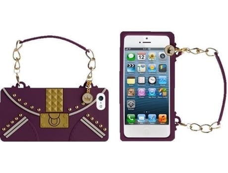 Capa iPhone 5, 5s, SE  Saturday Roxo