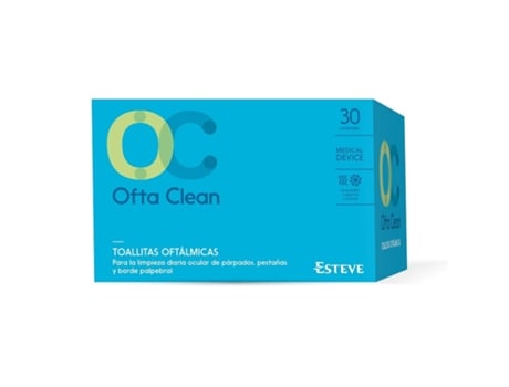 Toalhas oftaclean 30 olho