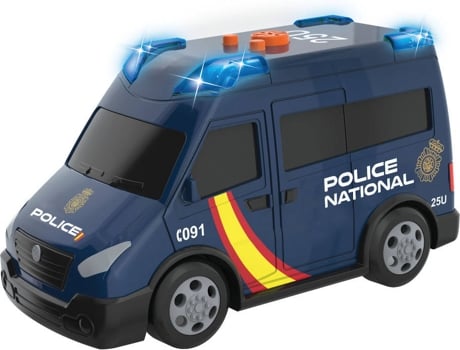 Carro de Brincar TAIYO Polícia (Azul - Com Luz e Som - Idade Mínima: 3)