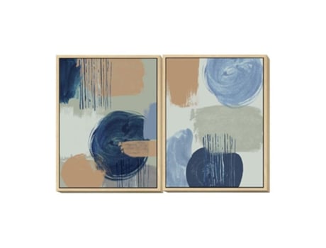 Pintura  Abstrato (60 x 4 x 80 cm) (2 pcs)