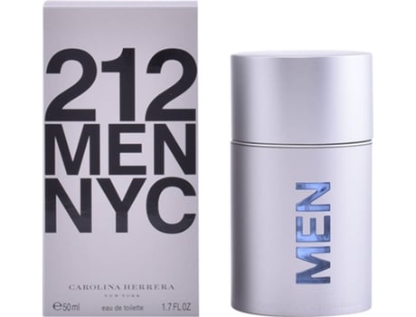 Perfume CAROLINA HERRERA 212 Men Eau de Toilette (50 ml)