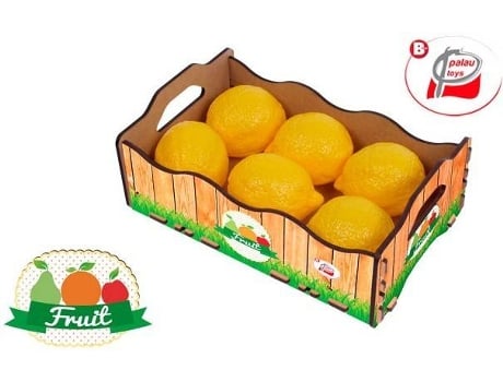 Boneca PALAU Caja Madera Con 6 Limones 24,5 X 15,5 X 9 Cm (Idade MÃ?Â?Ã?Â?Ã?Â?Ã?Â­nima: 3 Anos)