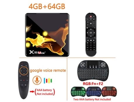 Box Smart Tv Mini Tv Stick Box Tv T98 Mini Rk3318 Android10.0 Tv Receiver  2+16G 2+16Gbritish Plug