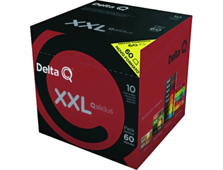 Café Delta Q XL Qharacter Intensidade 9 - Caixa com 40