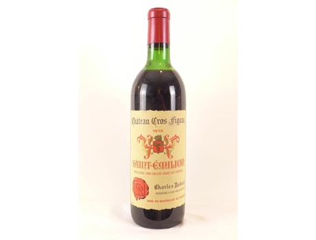 Vinho Tinto CHÂTEAU CROS FIGEAC 1970 (75 cl - 1 unidade)