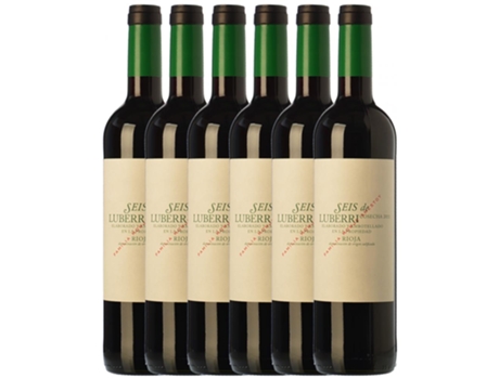 Vinho LUBERRI Luberri Seis Tempranillo Rioja Joven (0.75 L - 6 unidades)