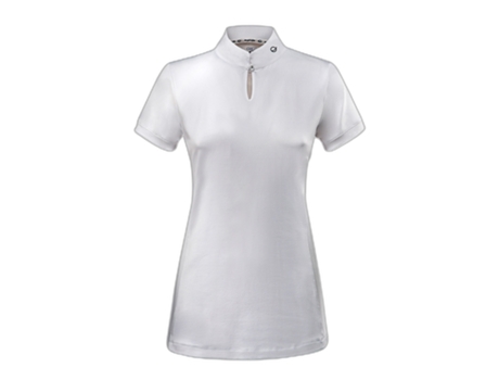 Polo para Mulher de Equitação EQODE (M - Branco)