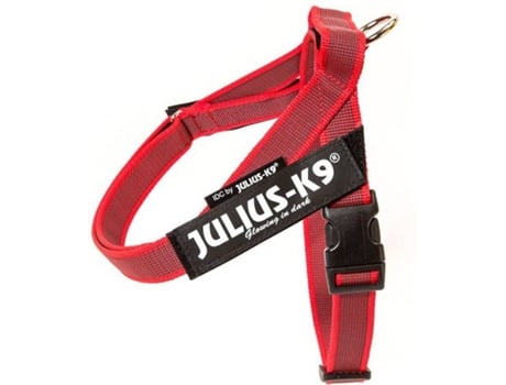 Peitoral para Cães  Ajustável (Vermelho - 49-67cm - Até: 15 Kg - L - Porte Grande)