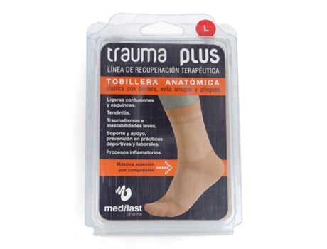 Suporte para Tornozelo MEDILAST Con Puntera Trauma Plus T.L