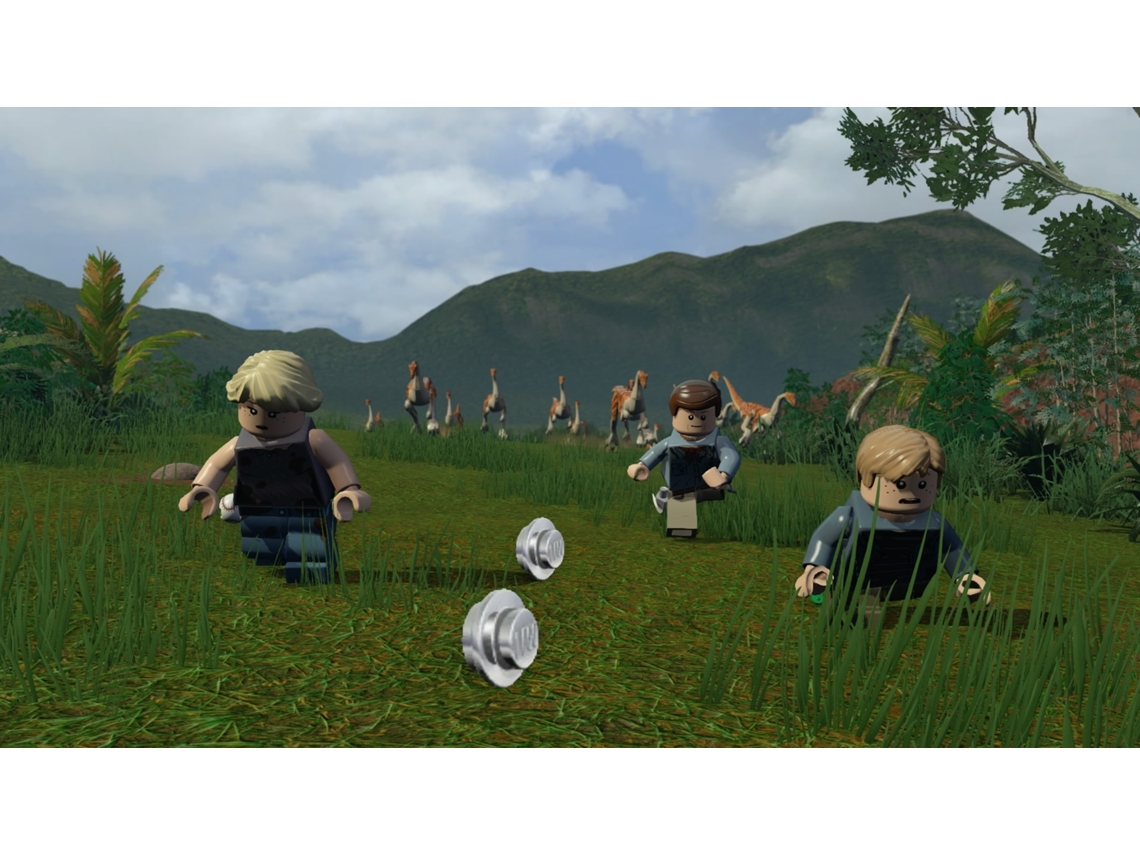 Jogo Xbox 360 Lego Jurassic Wold+Filme Jurassic Park.