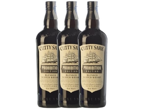 Whisky CUTTY SARK Blended Cutty Sark Prohibition (0.7 L - 3 unidades)