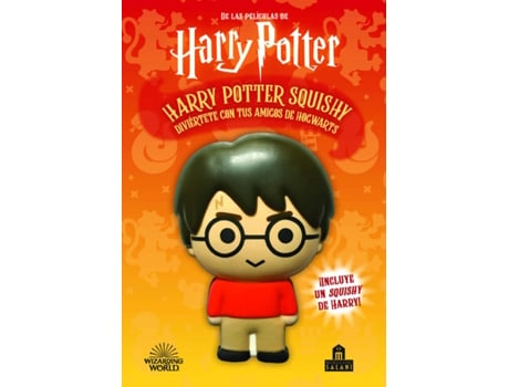 Livro Harry Potter. Squishy de Harry Potter (Espanhol)