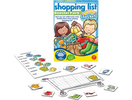 Jogo Educativo ORCHARD TOYS Shopping List Clothes Booster