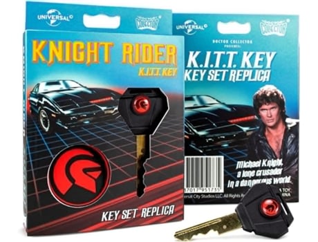 Réplica DOCTOR COLLECTOR Chave Kitt O Justiceiro Knight Rider