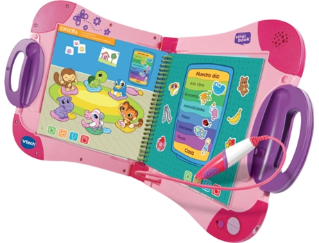 Livro Didático VTECH Magibook: Enseña a Aprender - Qué quier aprender hoy?