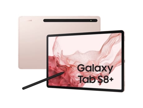 Tablet Samsung Galaxy tab s8+ 12.4/ 8gb/ 128gb/ Octacore/ Rosa Dorado