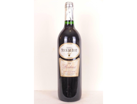 Vinho Tinto CHÂTEAU TOUR DE BIOT 2000 (75 cl - 1 unidade)