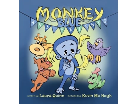 Livro Monkey Blue Laura Quinn (Inglês)