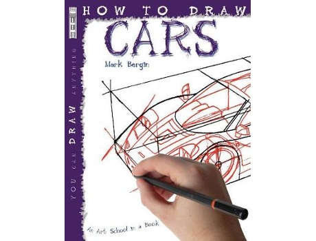 Livro how to draw cars de mark bergin (inglês)