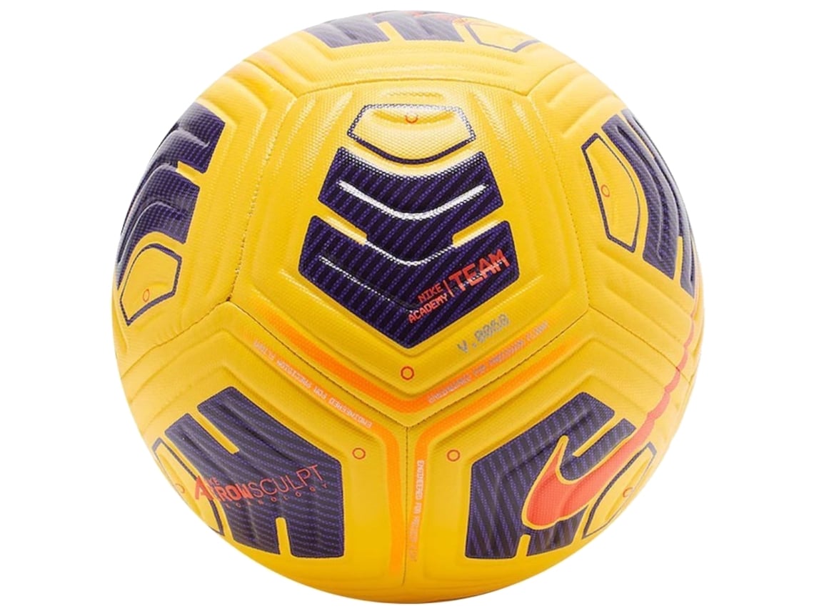 NIKE Academy Team Ball Cu8047-720 Unissex Bolas de Futebol Amarelo 5 Eu