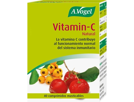 A. Vogel natural 40comp de vitamina C.