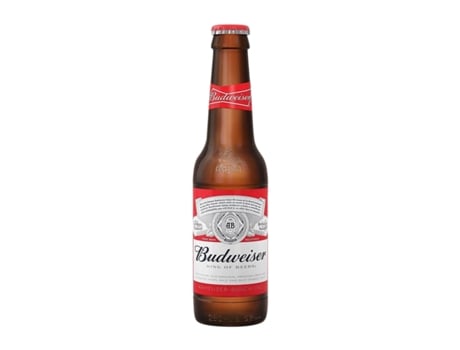 Cerveja BUDWEISER Garrafa Pequena (0.25 L - 24 Unidades)