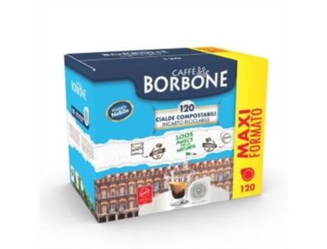 Cialde Ese 44Mm Caffe BORBONE Miscela Nobile Blu Box 120Pz