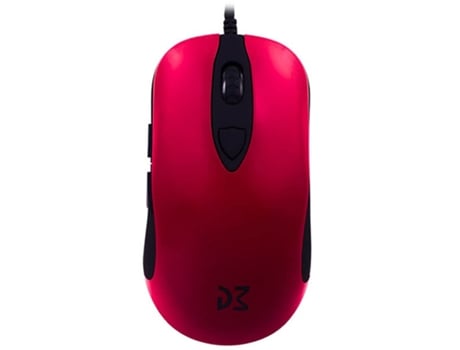 Rato Gamer DM1 FPS 16000dpi RGB Vermelho