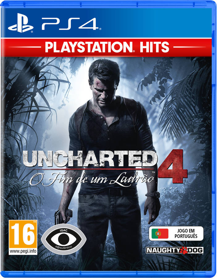 Jogo Uncharted 4: A Thief`s End - Playstation Hits - PS4, Shopping