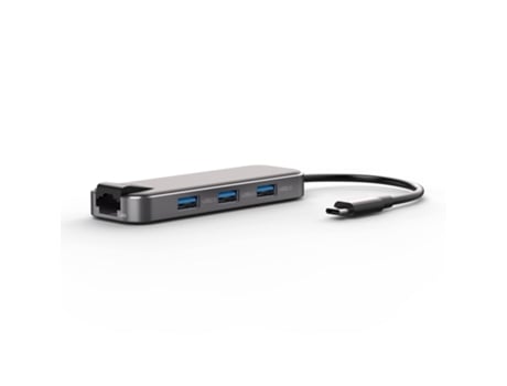 Hub Usb 2.0 + Hdmi + Usb Tipo C + Rj45 Bluestork