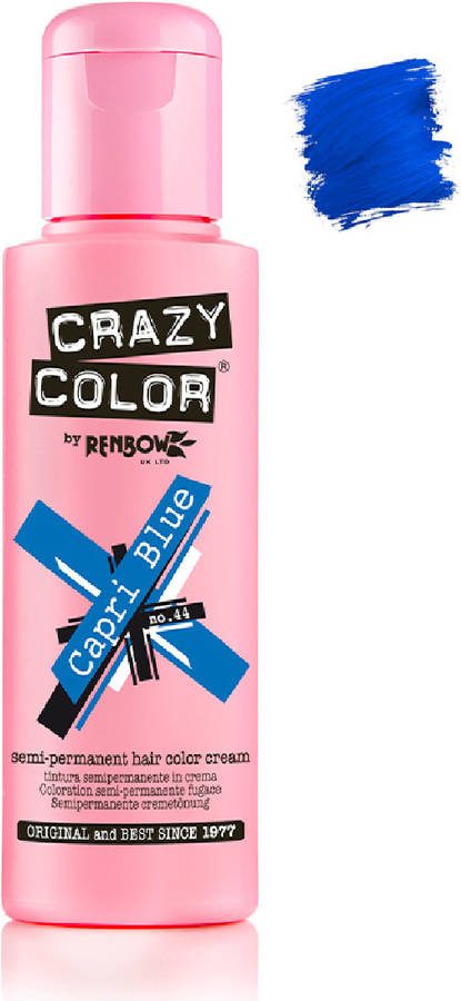 Coloração Crazy Color 100ml Capri Blue