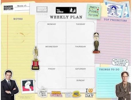 Livro Office Weekly Planner Notepad de Insights (Inglês)