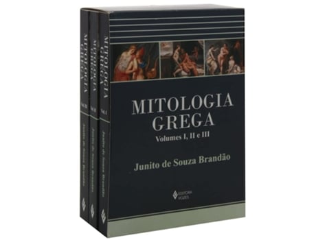 Livro Mitologia Grega - Caixa 3 Volumes de Junito de Souza Brandão (Português do Brasil)