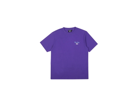 T-shirt para Unisexo TEALER (XS - Algodão - Roxo)