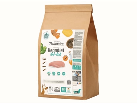 Ração Seca Cão NATUREXTRA Hepadiet Mini 5Kg .