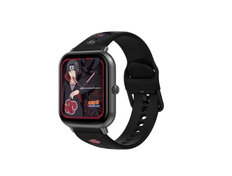 ABYX Relógio Fit Touch 3 Connected Coleção Naruto Smartwatch Itachi Preto