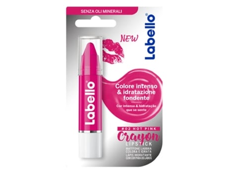 Batom Crayon Rosa Choque LABELLO