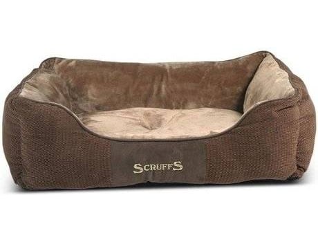 Cama para Cães  Chester (Castanho - 75x60cm - Camurça Sintética)