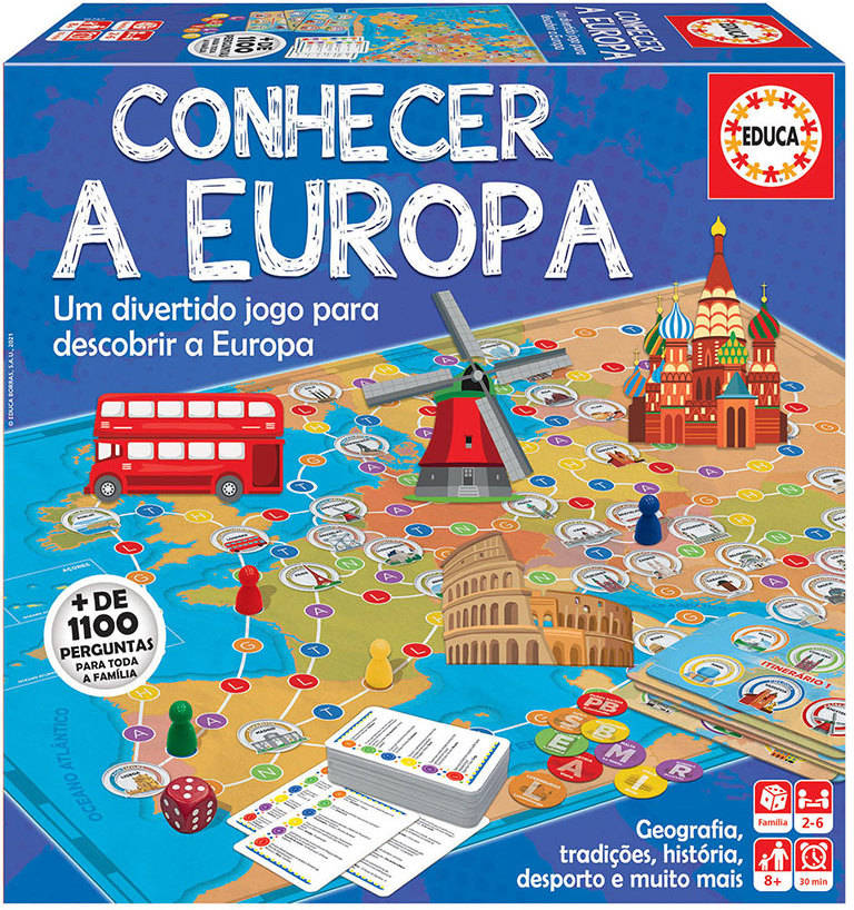 Jogo Educativo EDUCA Conhecer Portugal (Idade Mínima: 8 Anos - 27