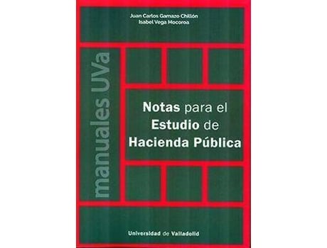 Livro Notas para el estudio de hacienda pública de Isabel Vega Mocoroa, Juan Carlos Gamazo Chillón (Espanhol)