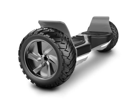 HITWAY Hoverboard 8.5'' com Pneus Todo-o-Terreno, Bluetooth, Luzes LED e Aplicativo - Preto