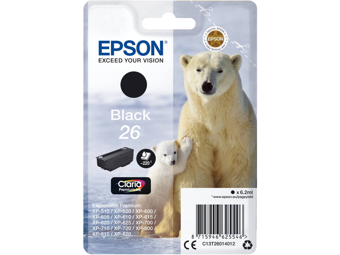 Tinteiro Epson C13t26014022 Wortenpt 0915