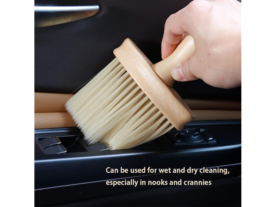 High Density Ultra Soft Detail Brush,Detail Brushes Car Detailing,Multifunctional  Car Interior Dust Brush,for Car Interior and Deep Cleaning Keyboard (A) 