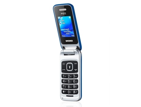 BRONDI Fox 4 5 Cm 1,77' 74 gAzul Prata Feature Phone