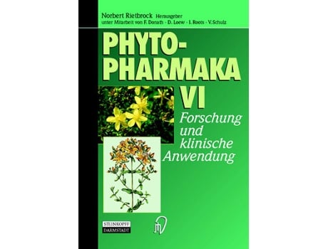 Livro Phytopharmaka VI Forschung und klinische Anwendung German Edition de Rietbrock e Norbert (Alemão - Capa Dura)