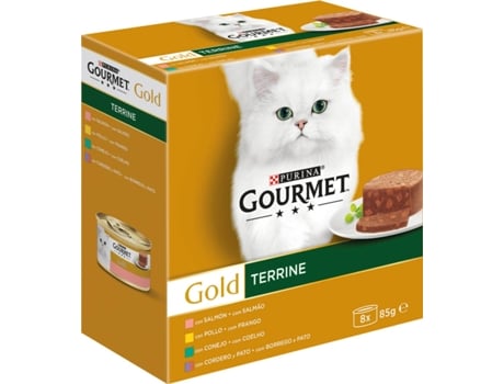 Ração para Gatos  (8x85 g - Húmida - Adulto - Sabor: Sortido de Carnes)