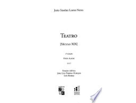 Livro TEATRO – SÉCULO XIX de LOPES NETO, JOAO SIMOES (Português do Brasil)