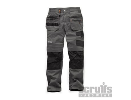 SCRUFFS T55327 Pantalón Trade Flex Color Gris