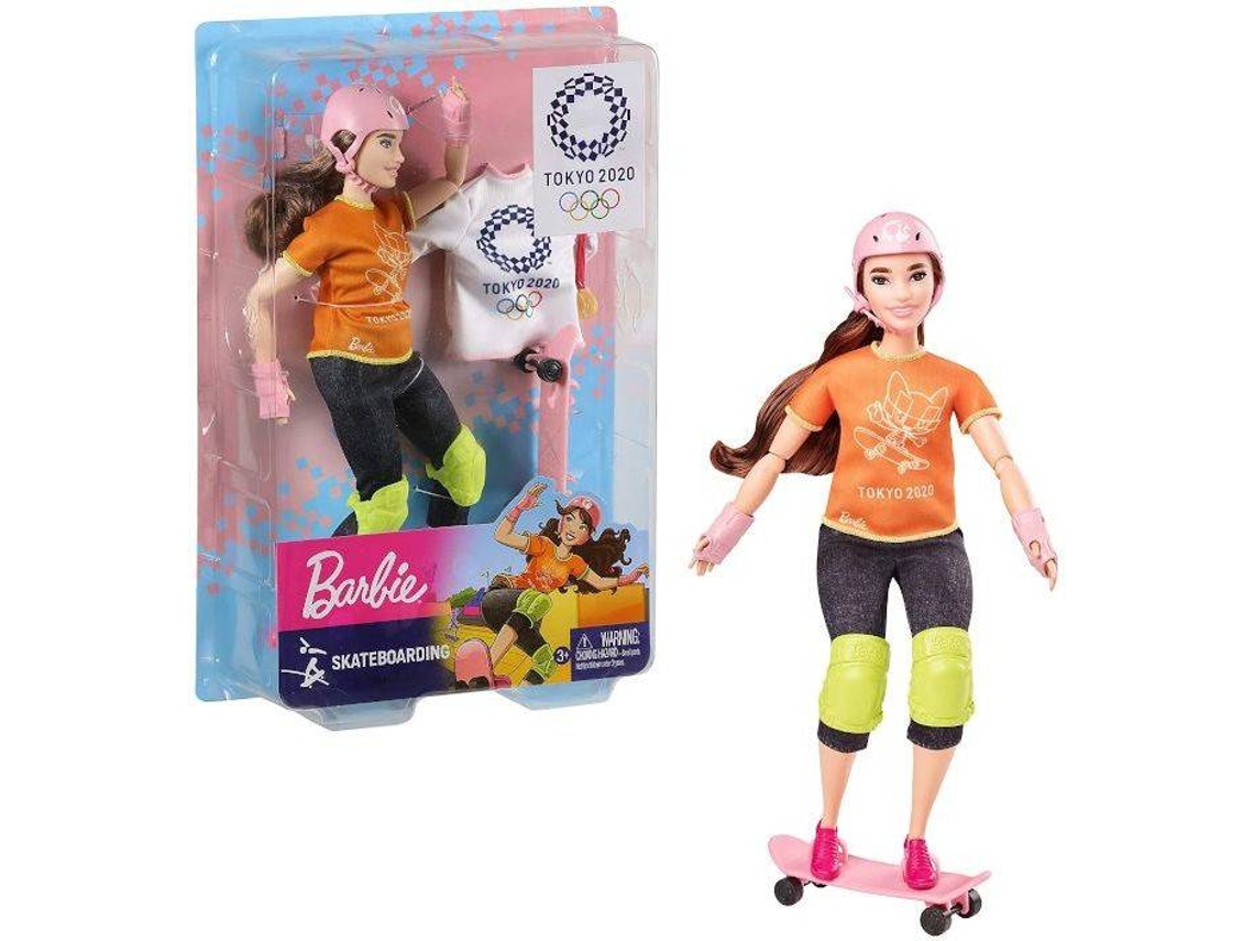 BARBIE Skateboarding Olimpíadas Tóquio 2020 (Idade Mínima: 3) | Worten.pt